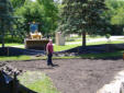 rain garden prep complete